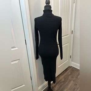 Source Unknown Black Long Sleeve Dress